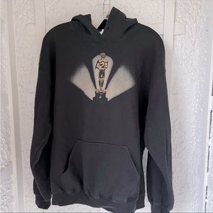 Men’s Gildan hooded sweatshirt size L good condition